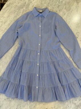 Sweet Magnolia Tiered Button Up Dress